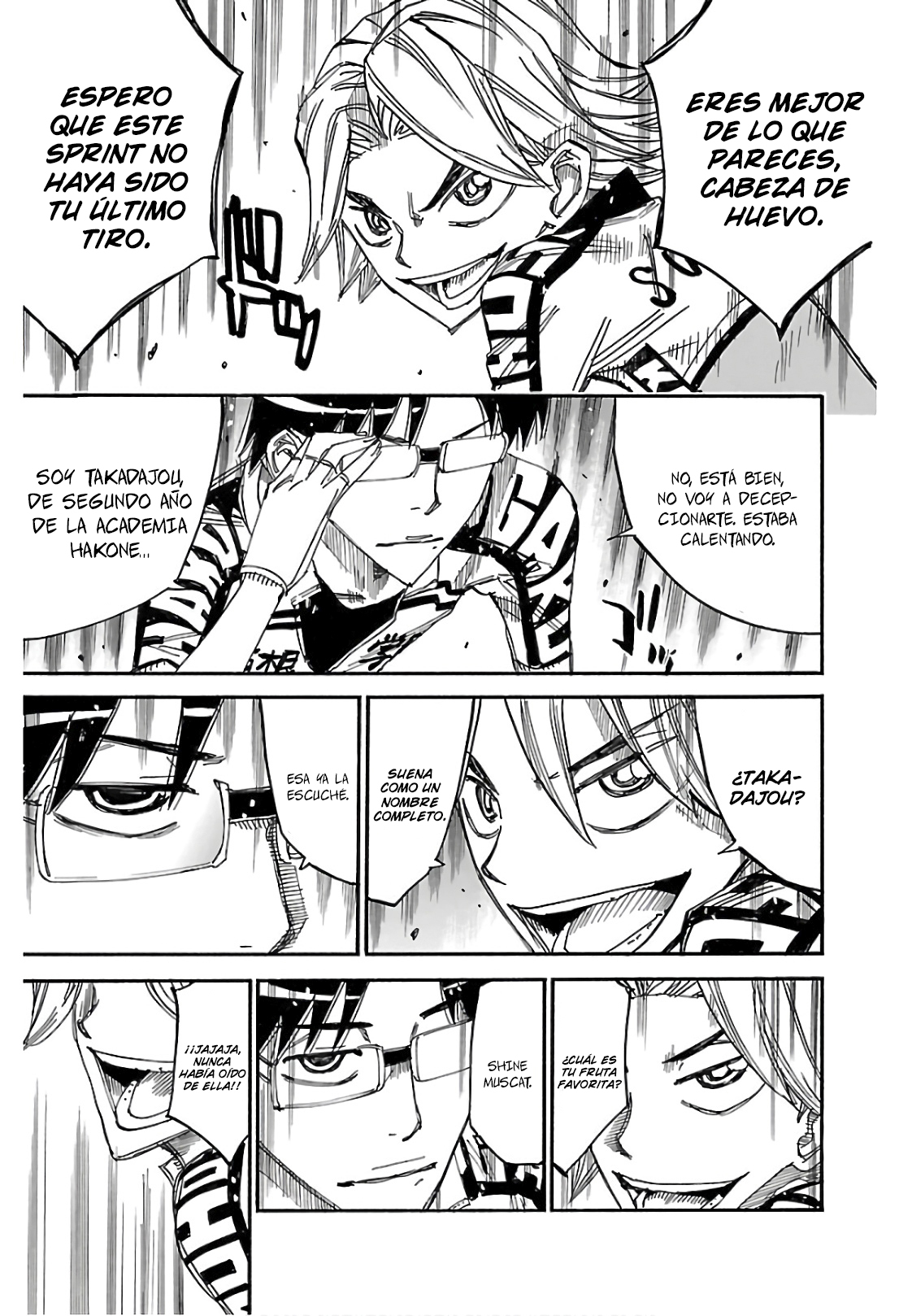Yowamushi Pedal capítulo 618 página 5