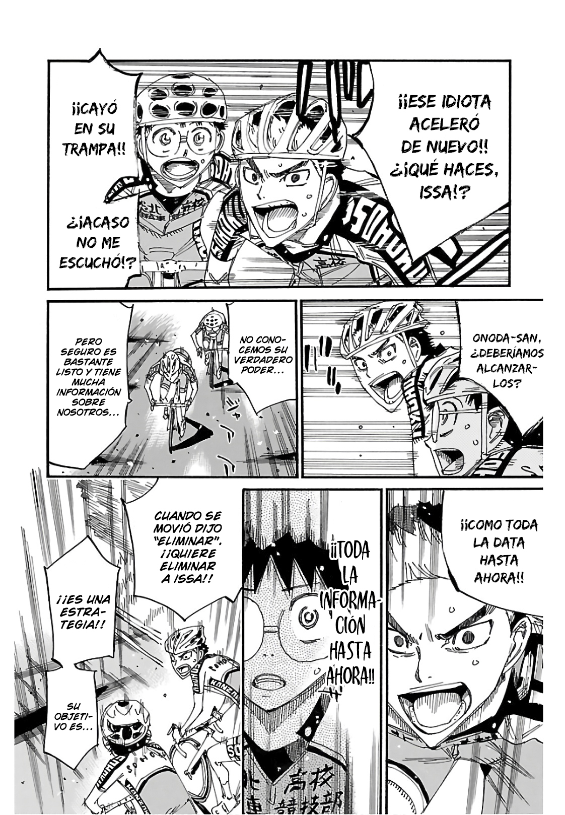Yowamushi Pedal capítulo 618 página 8