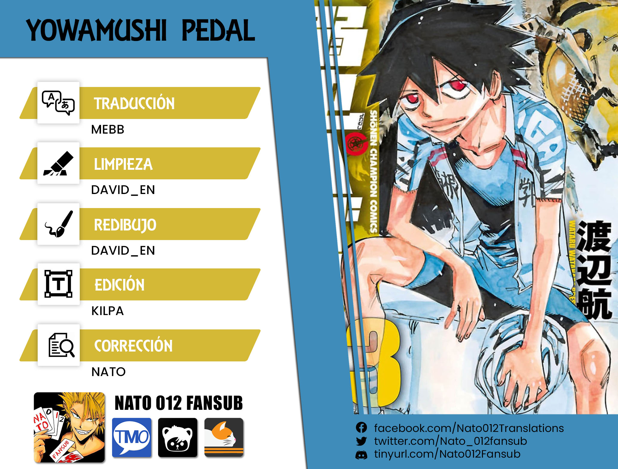 Yowamushi Pedal capítulo 620 página 1