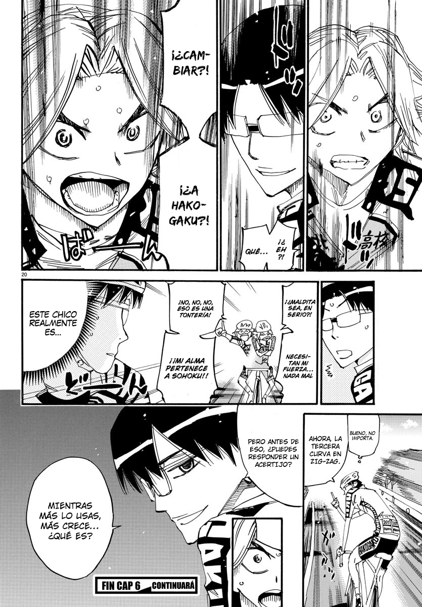 Yowamushi Pedal capítulo 620 página 23