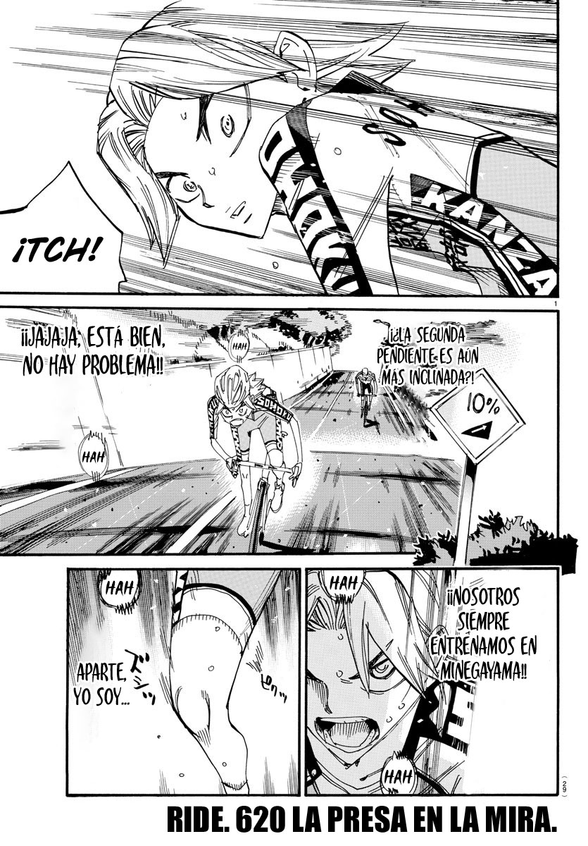 Yowamushi Pedal capítulo 620 página 9