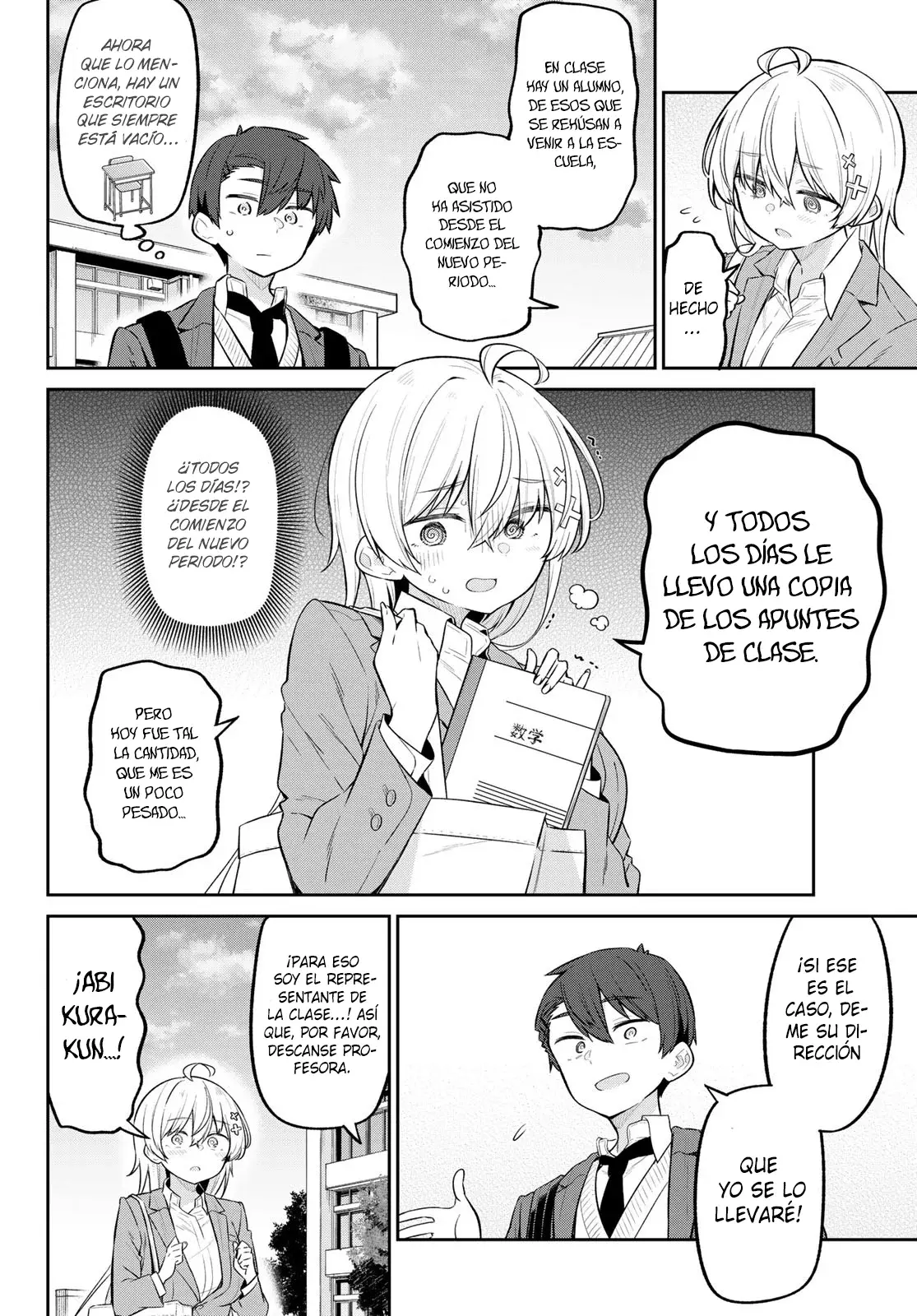 Yowayowa Sensei capítulo 12 página 3