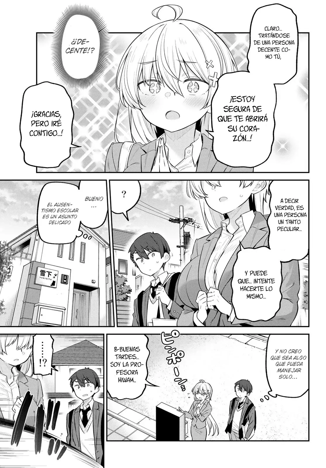 Yowayowa Sensei capítulo 12 página 4