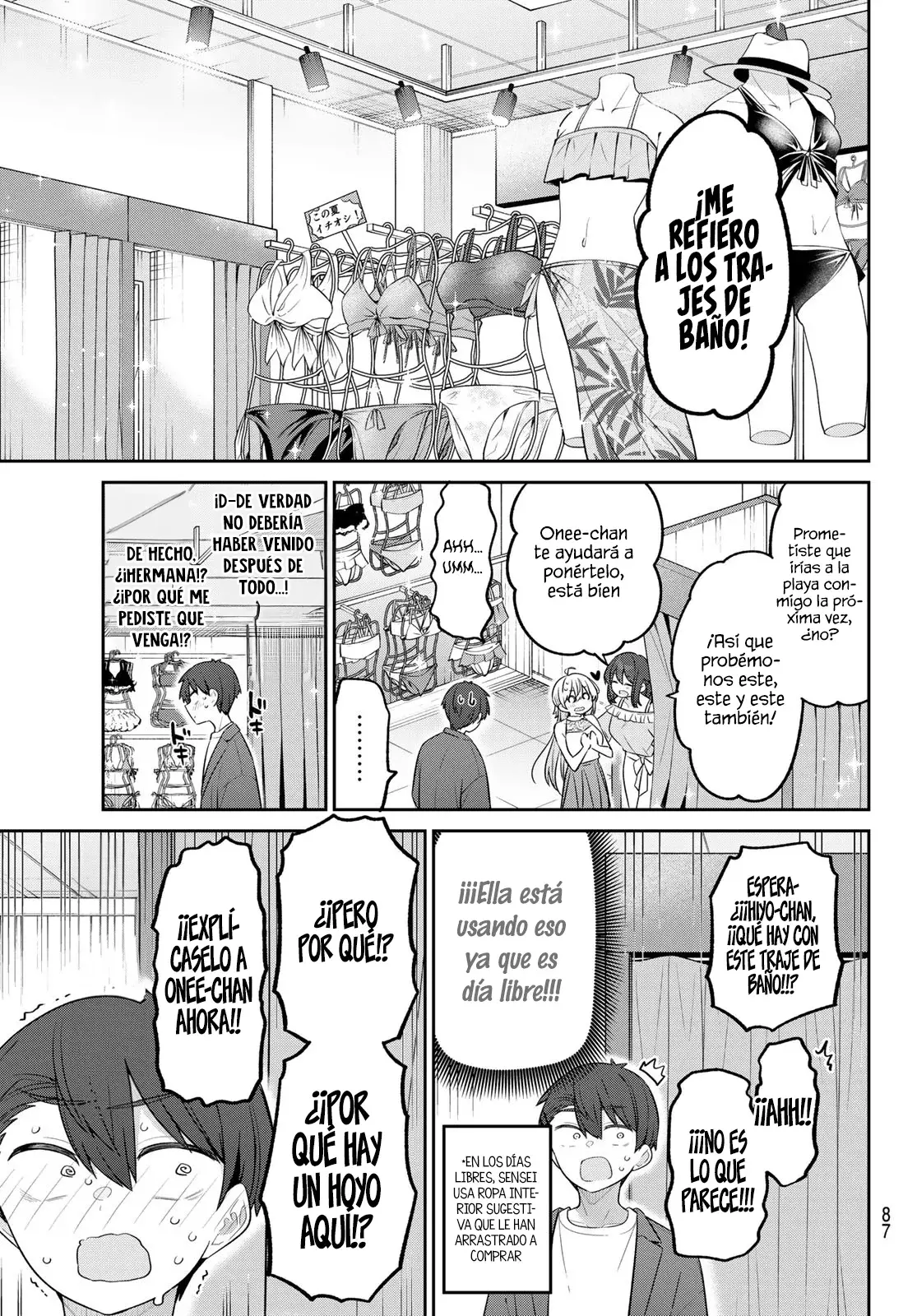 Yowayowa Sensei capítulo 20 página 9