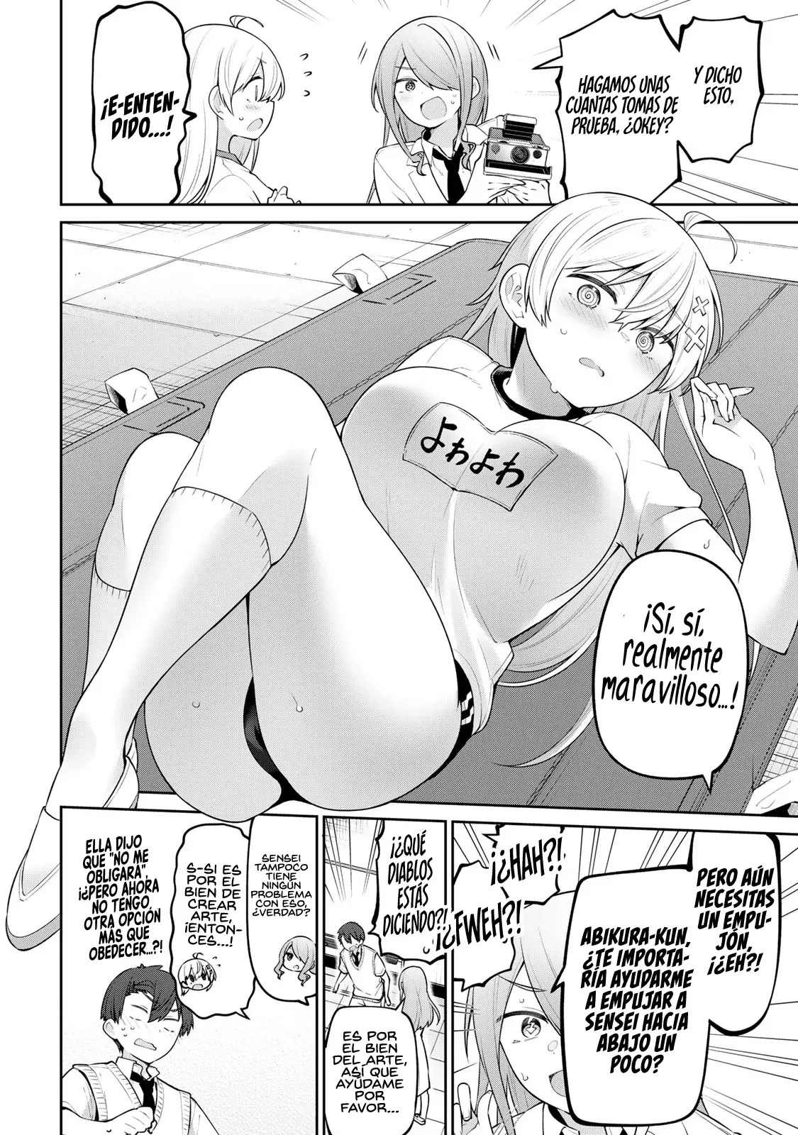 Yowayowa Sensei capítulo 24 página 14