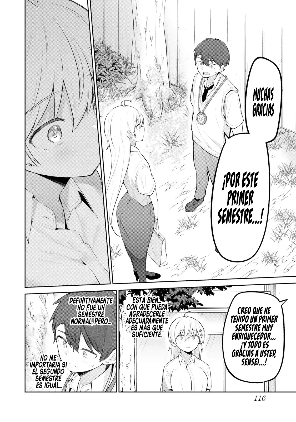 Yowayowa Sensei capítulo 27 página 9