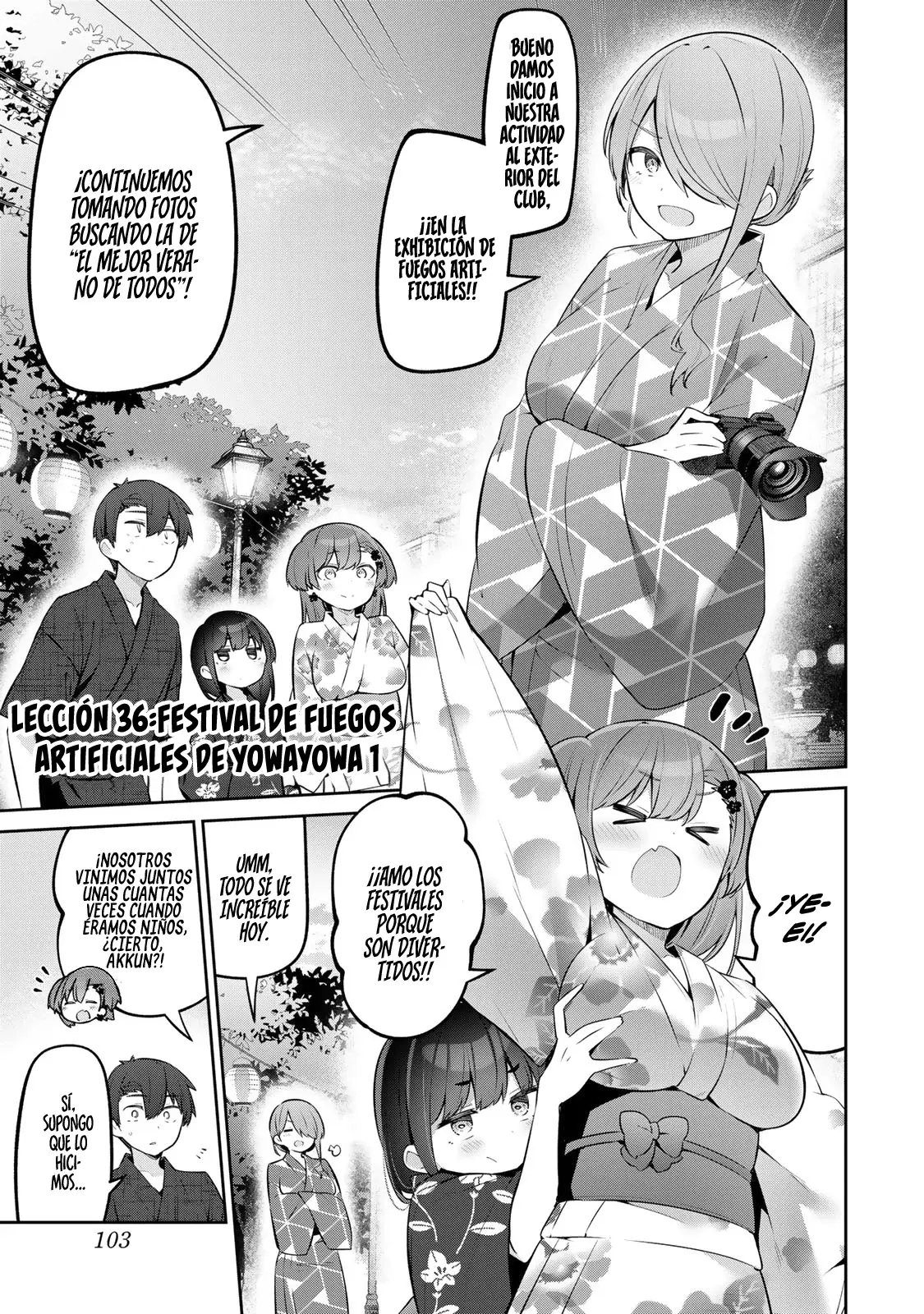 Yowayowa Sensei capítulo 36 página 2