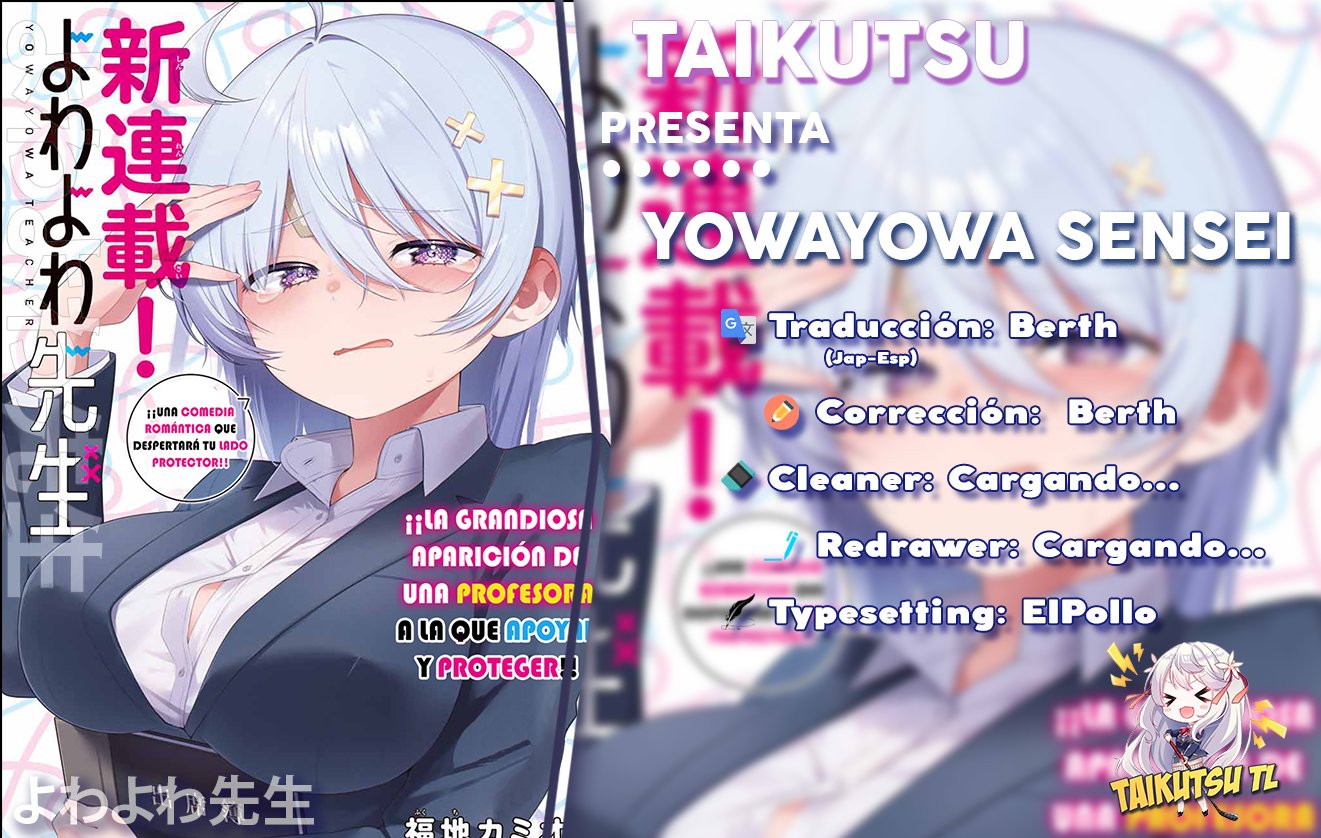Yowayowa Sensei capítulo 4 página 1