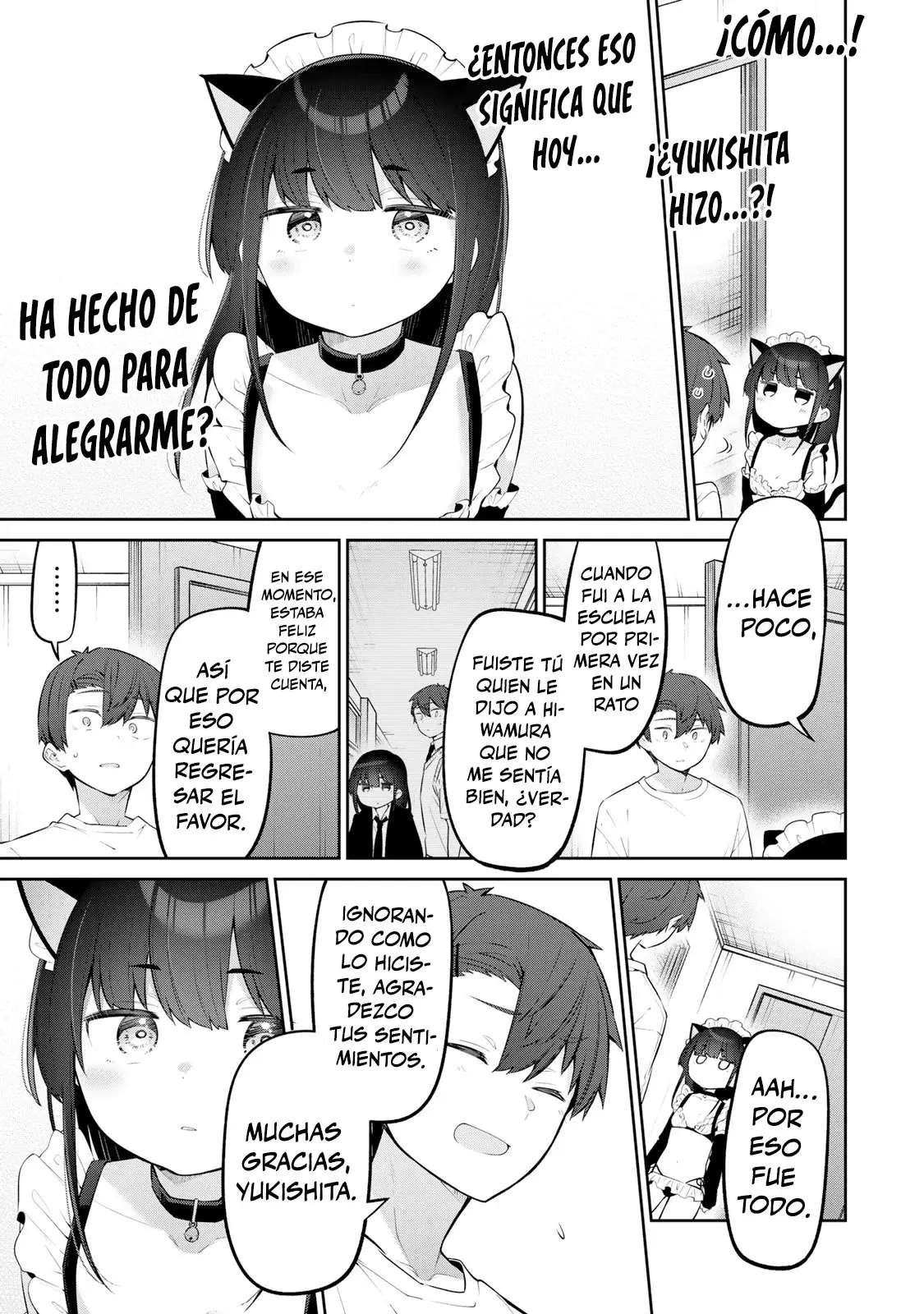 Yowayowa Sensei capítulo 42 página 17