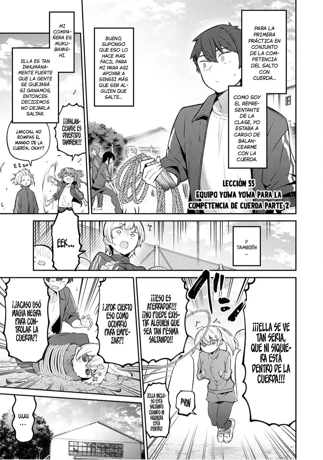 Yowayowa Sensei capítulo 55 página 2