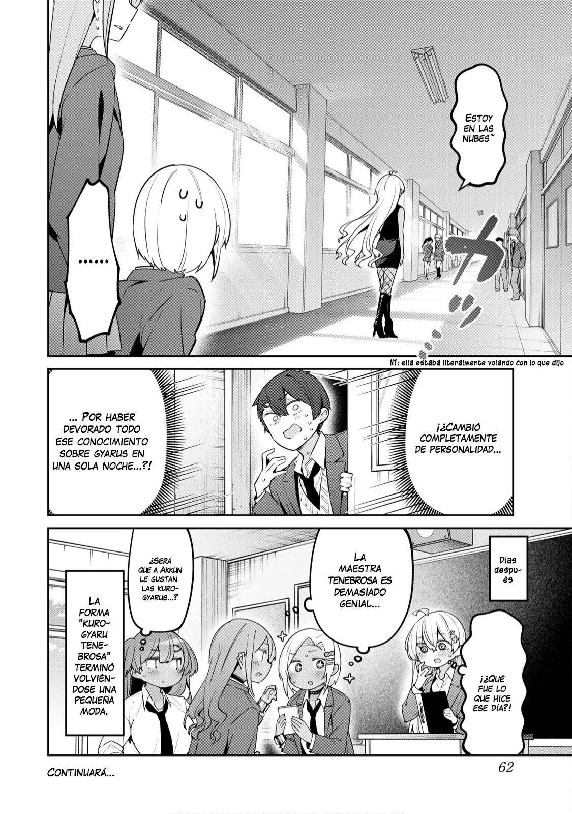 Yowayowa Sensei capítulo 62 página 18