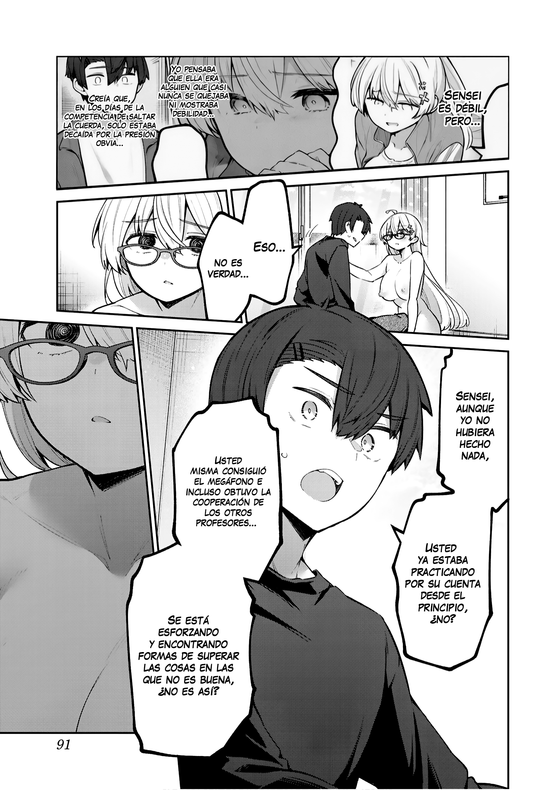 Yowayowa Sensei capítulo 64 página 15