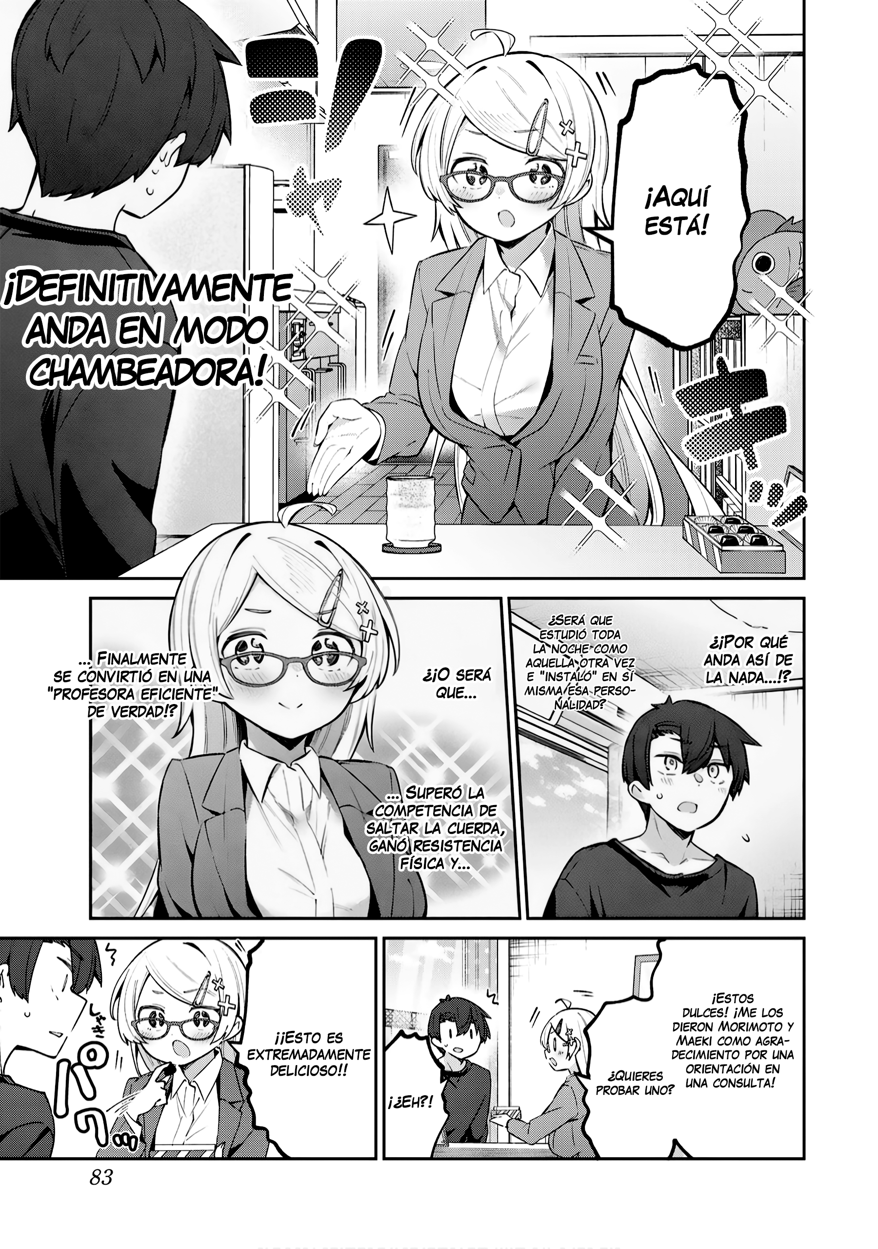 Yowayowa Sensei capítulo 64 página 7