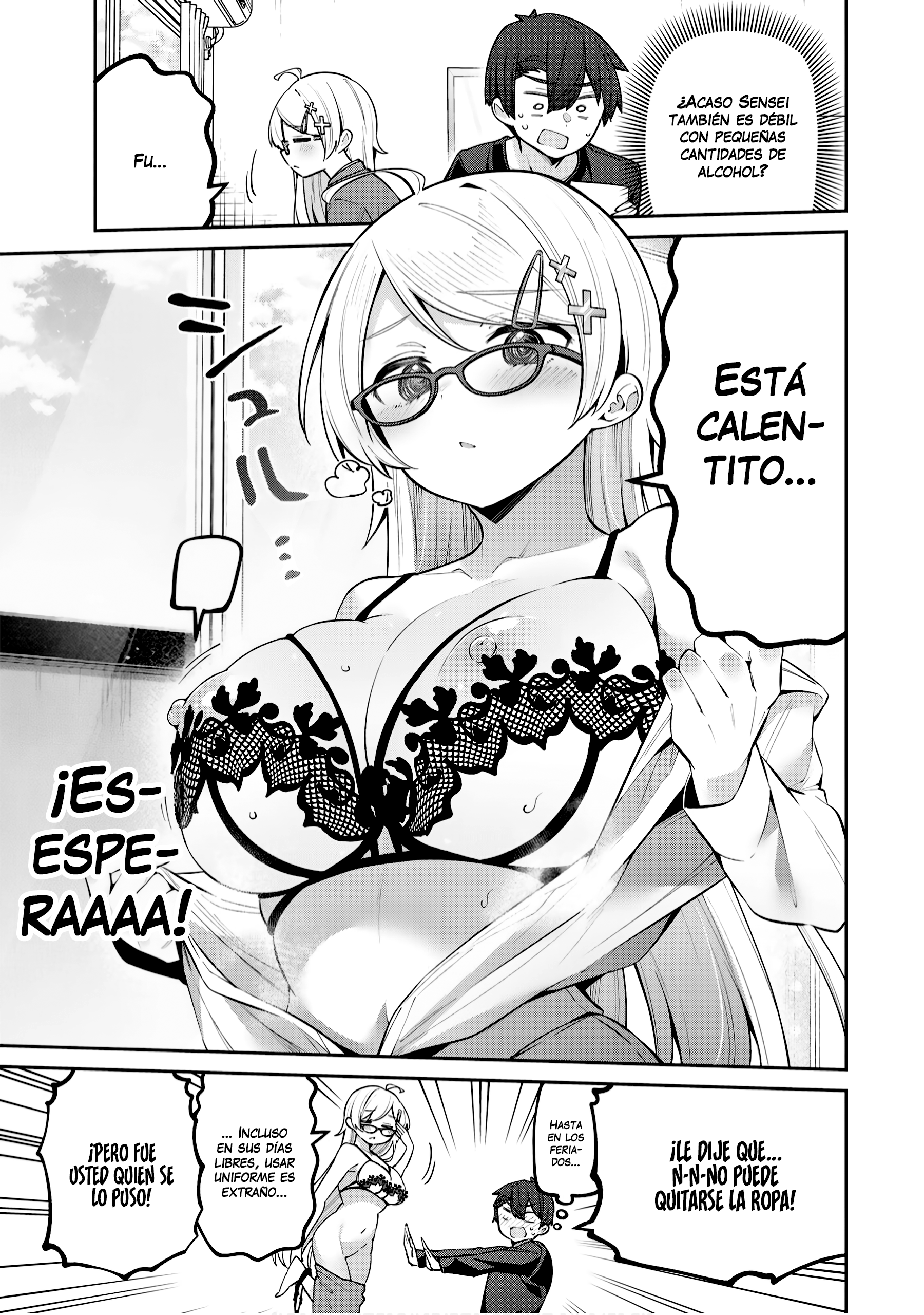 Yowayowa Sensei capítulo 64 página 9