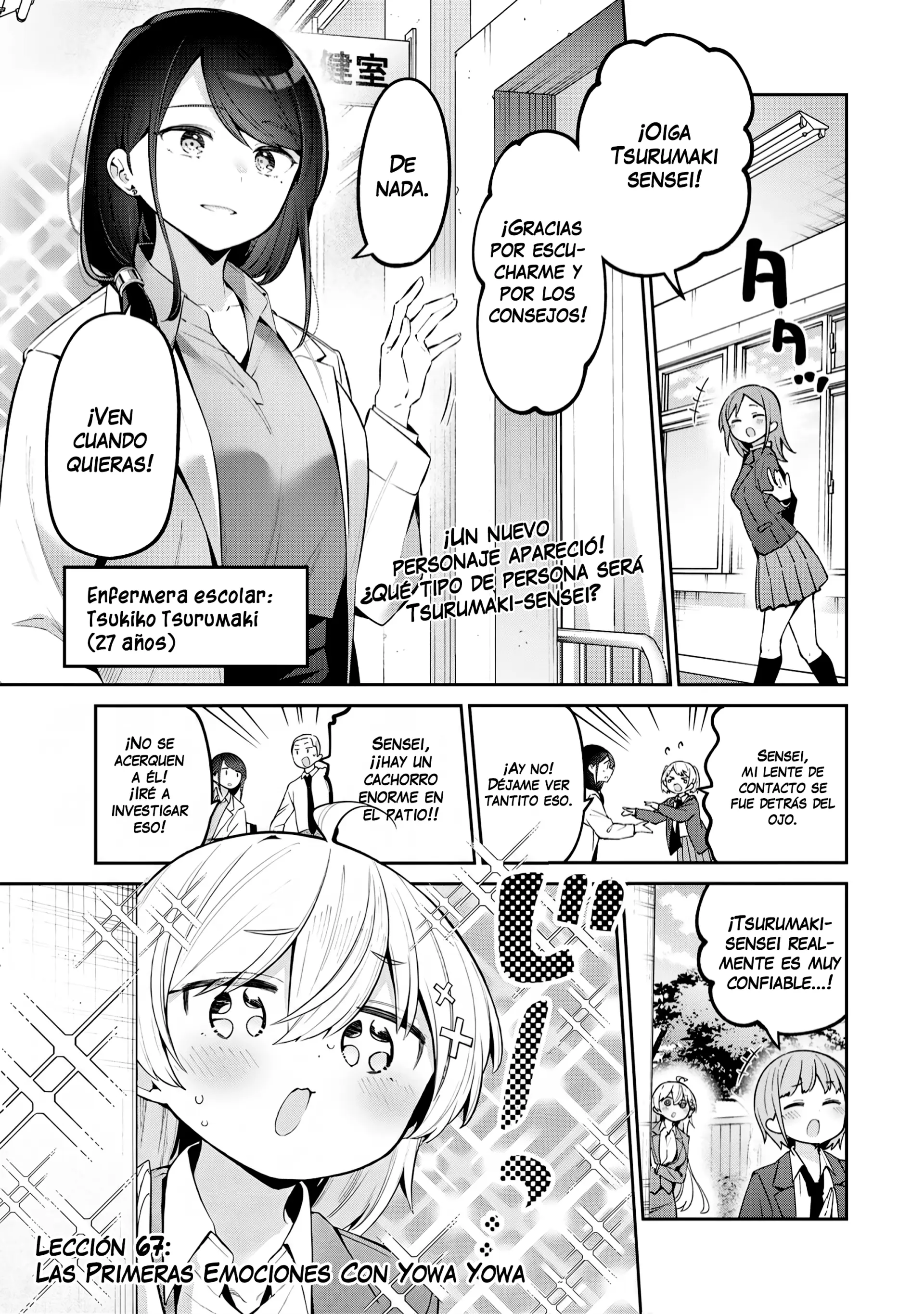 Yowayowa Sensei capítulo 67 página 2