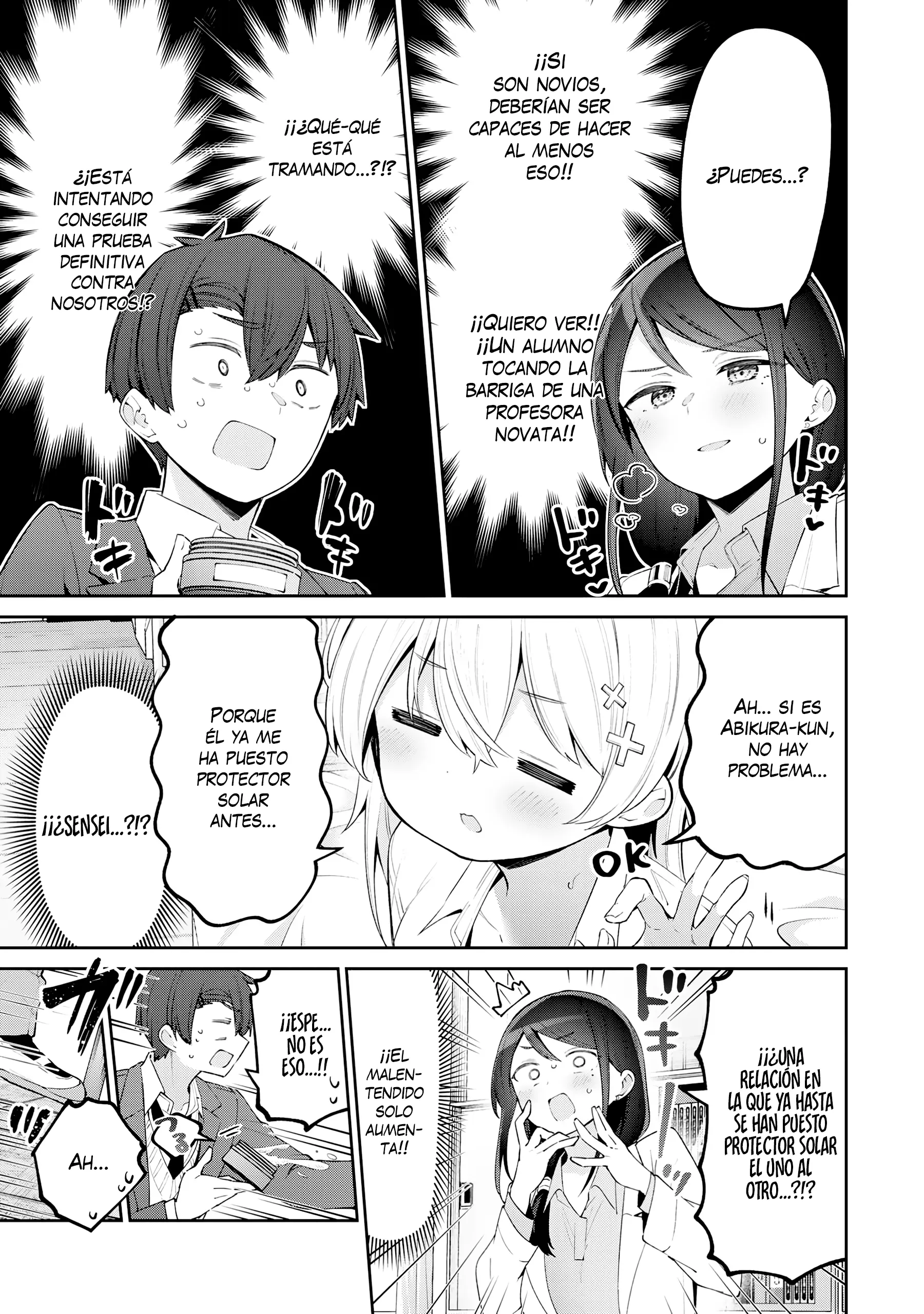 Yowayowa Sensei capítulo 69 página 13