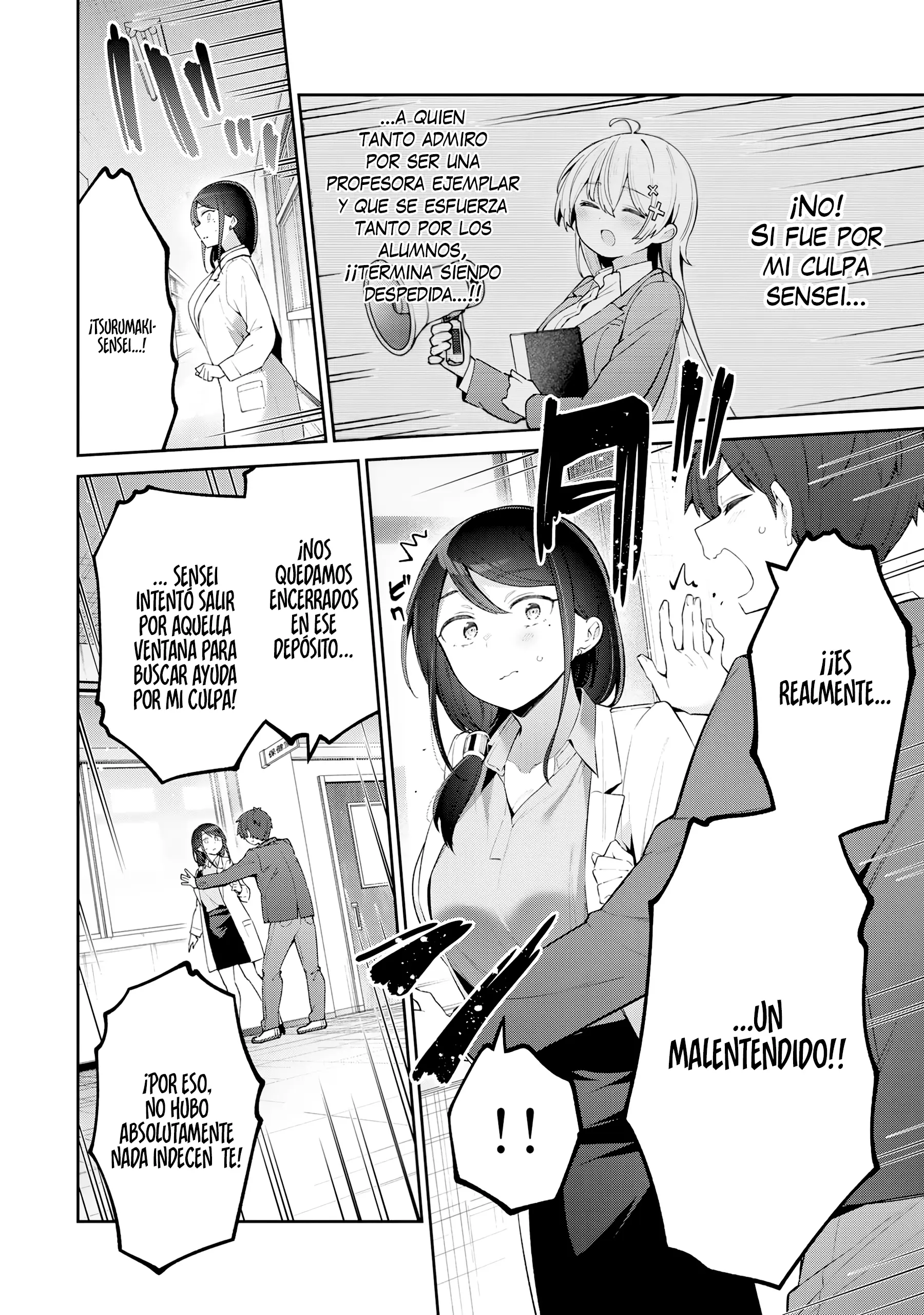Yowayowa Sensei capítulo 69 página 16