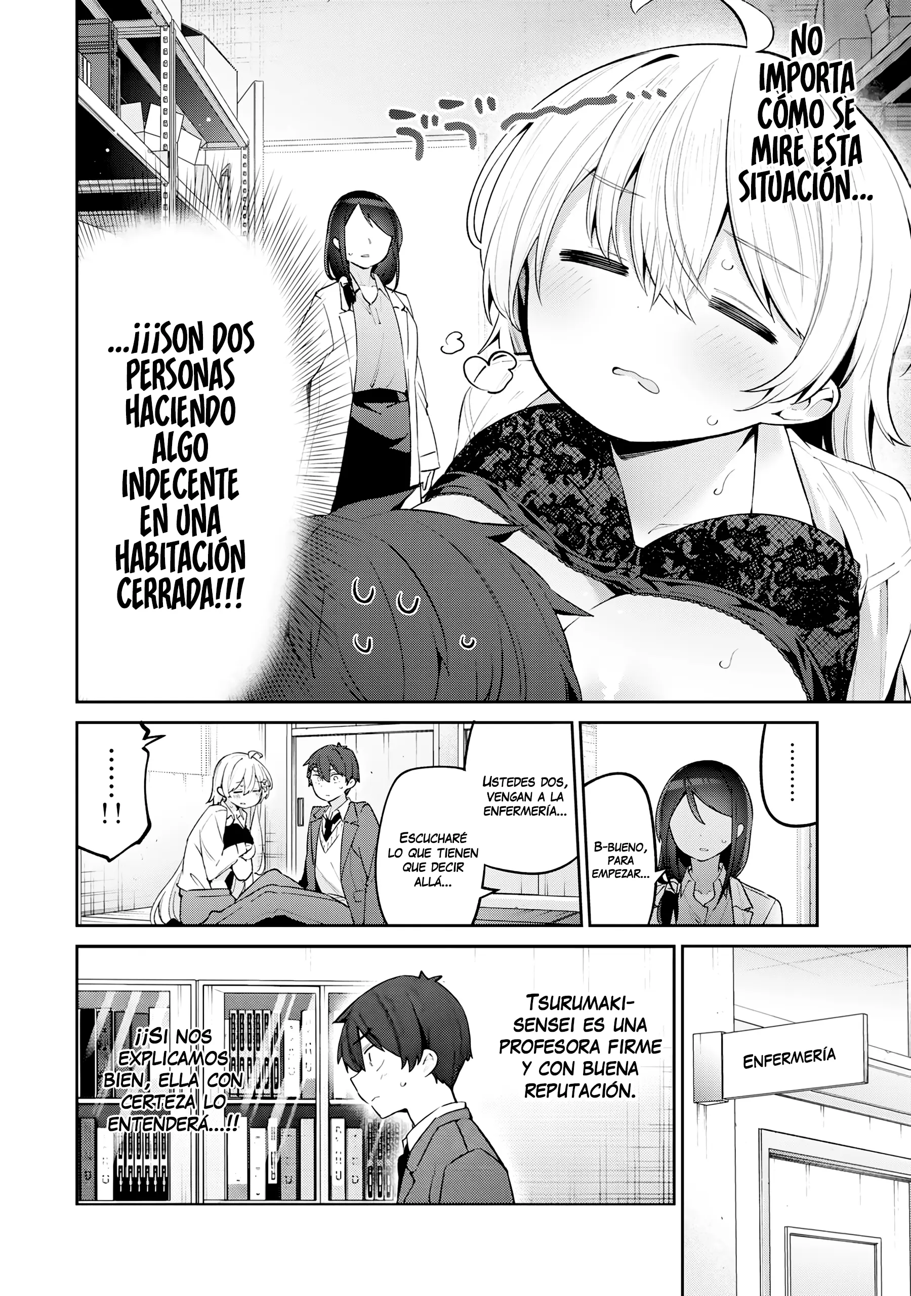 Yowayowa Sensei capítulo 69 página 6