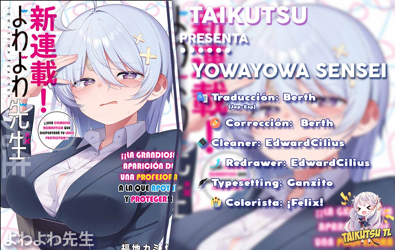Yowayowa Sensei capítulo 7 página 1