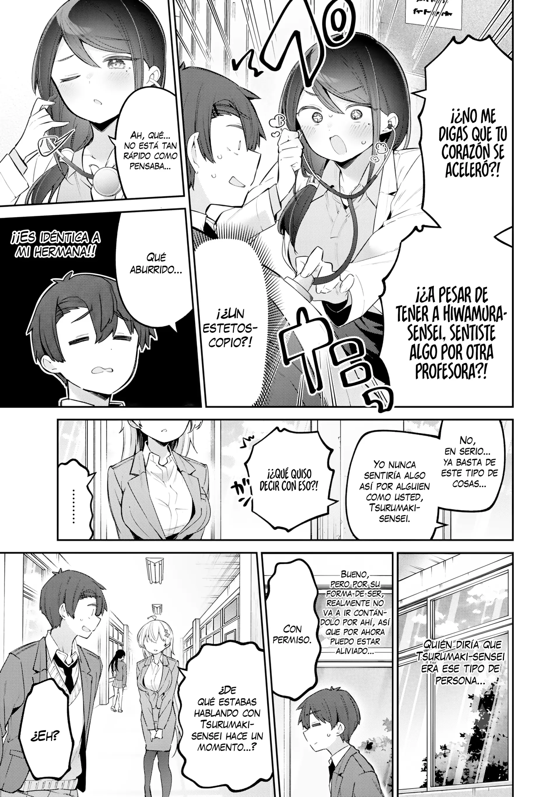 Yowayowa Sensei capítulo 71 página 9
