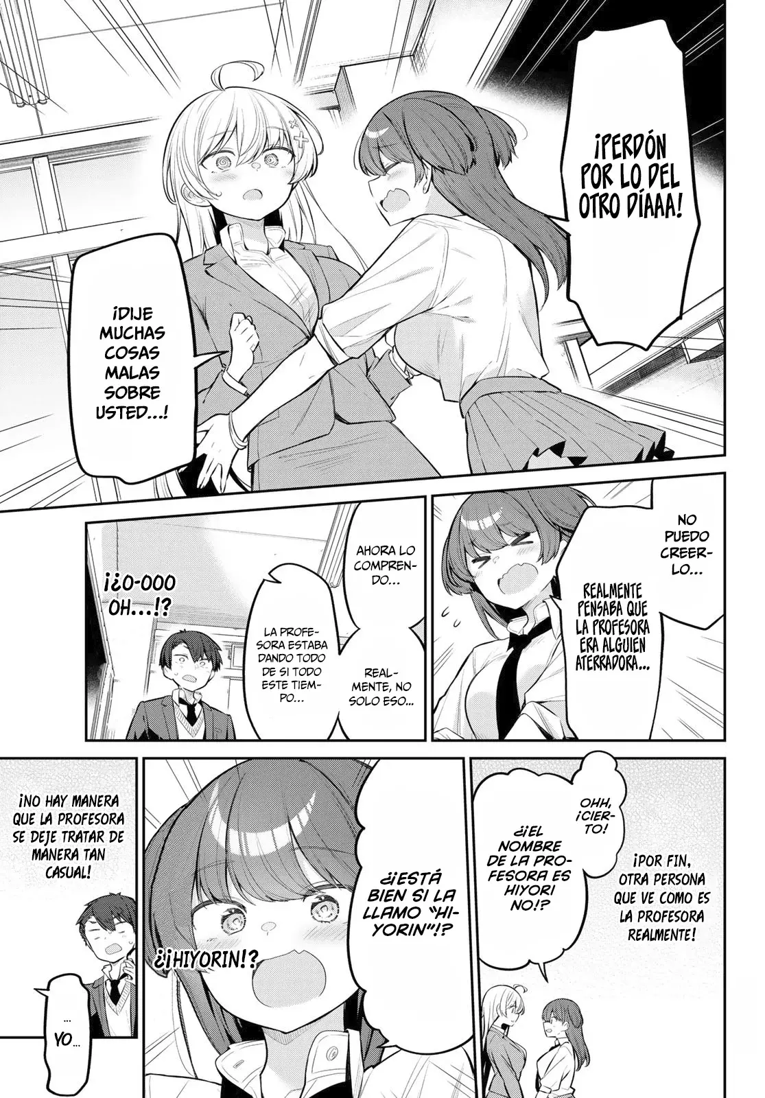 Yowayowa Sensei capítulo 8 página 4