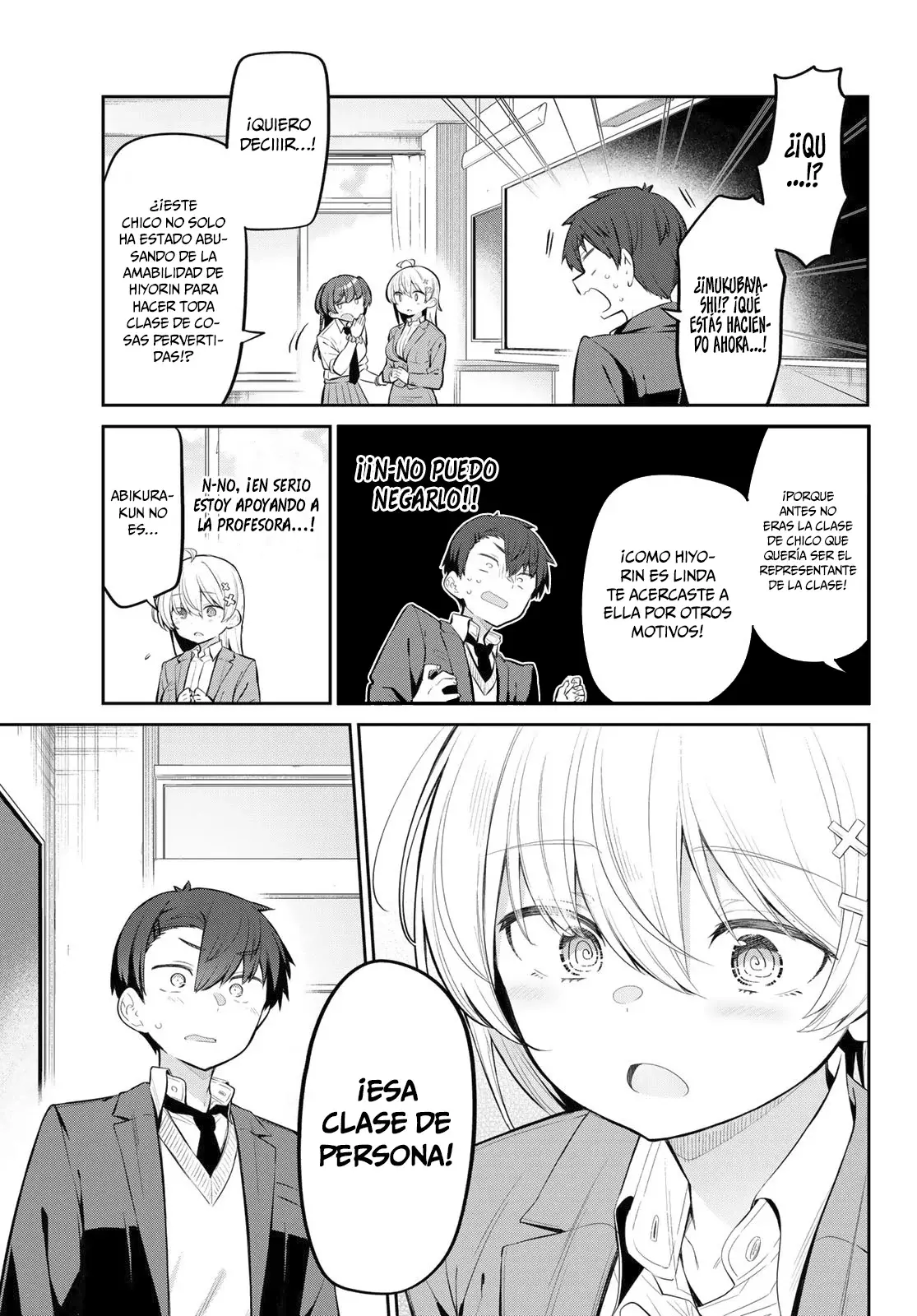 Yowayowa Sensei capítulo 8 página 8