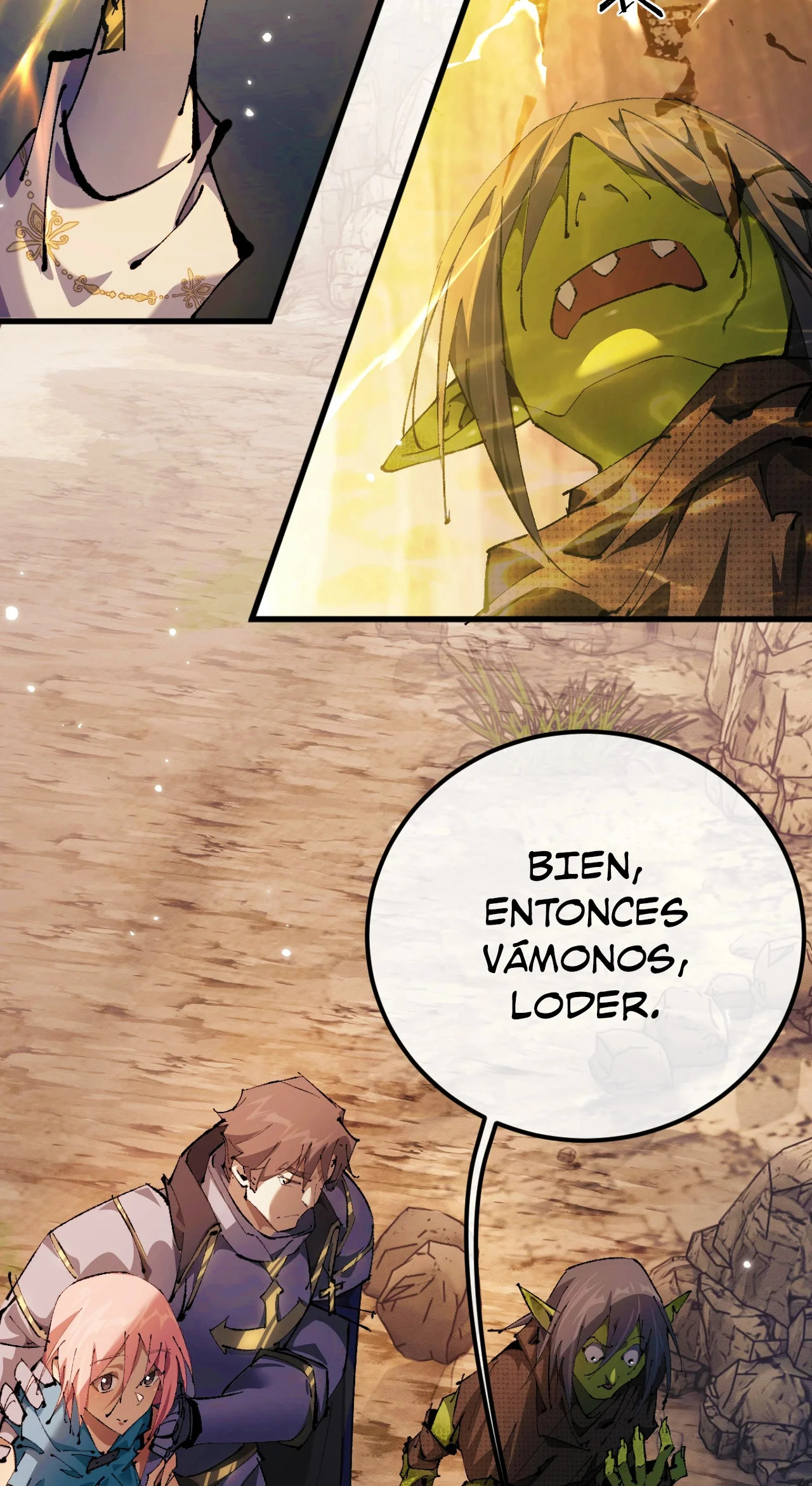 De duende a Dios Goblin capítulo 1 página 129