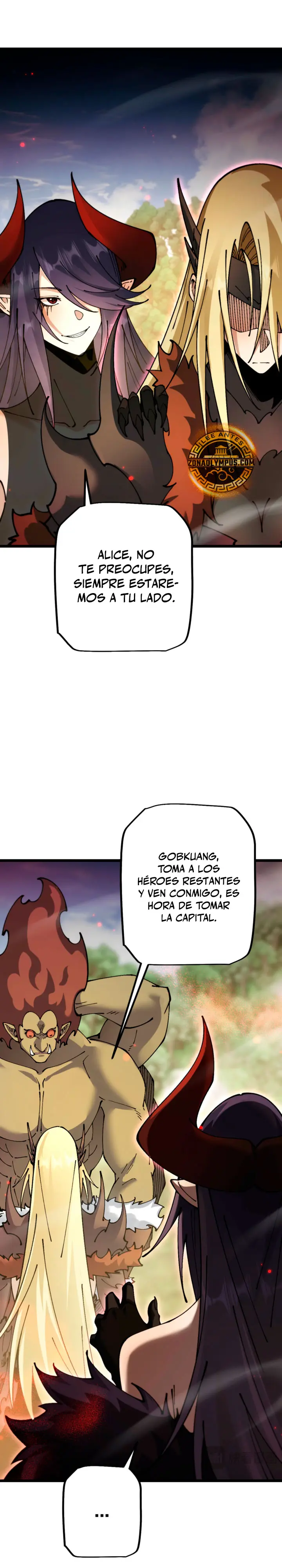 De duende a Dios Goblin capítulo 100 página 8