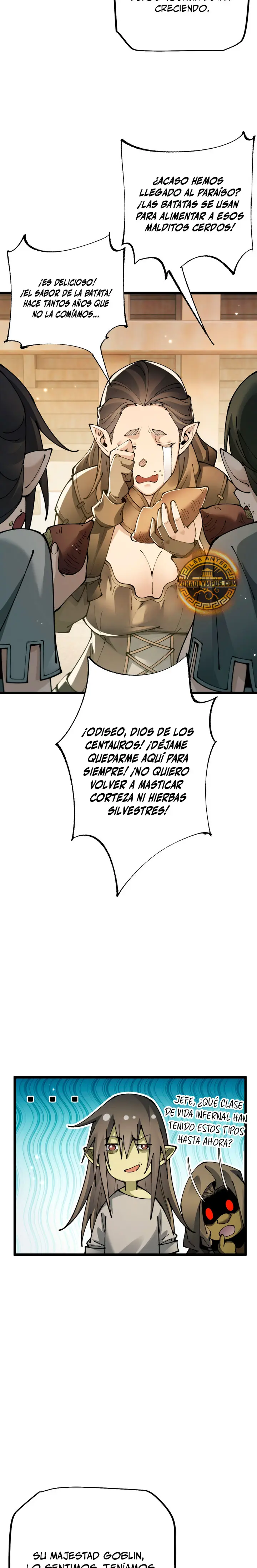 De duende a Dios Goblin capítulo 110 página 21