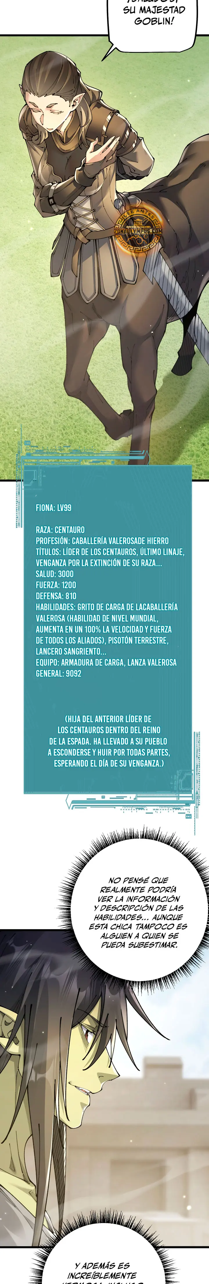 De duende a Dios Goblin capítulo 110 página 5