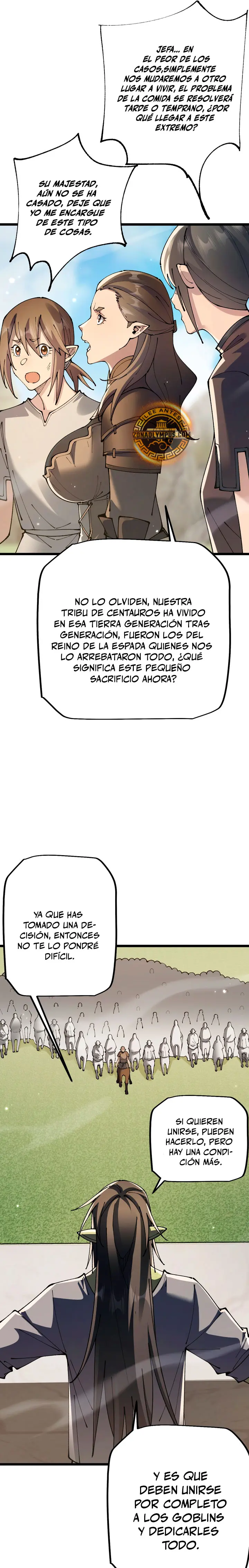 De duende a Dios Goblin capítulo 110 página 8