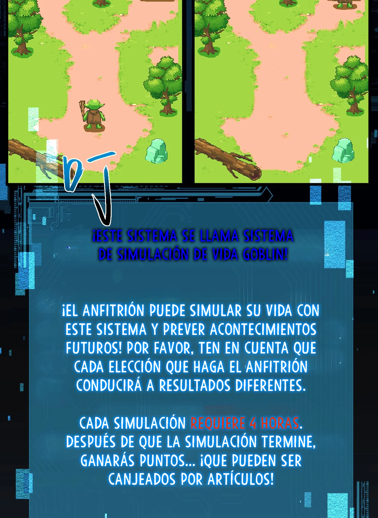 De duende a Dios Goblin capítulo 2 página 90