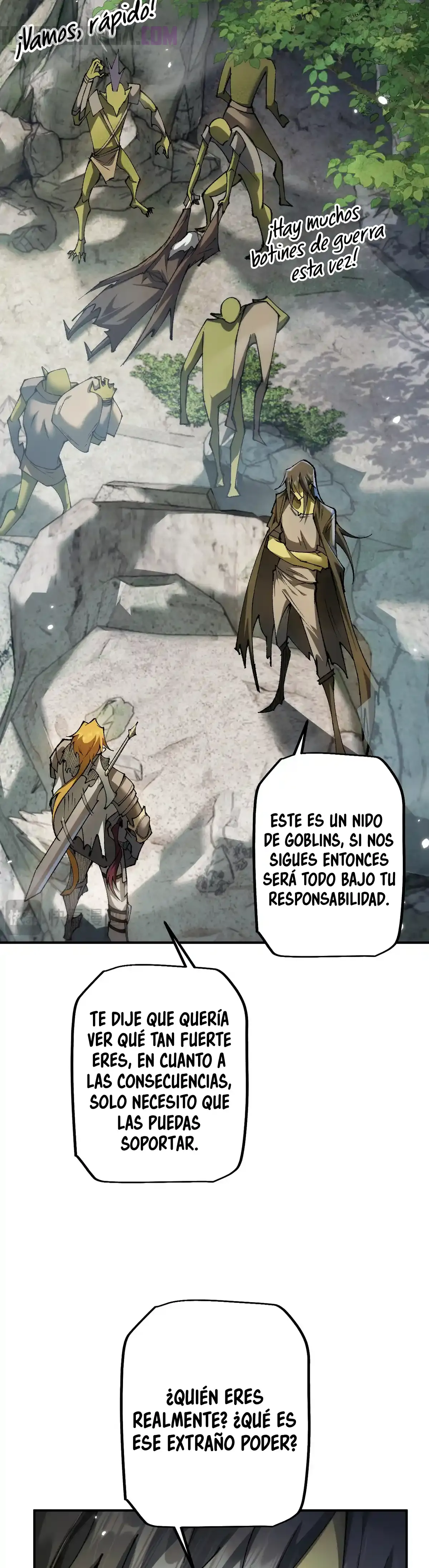 De duende a Dios Goblin capítulo 30 página 28