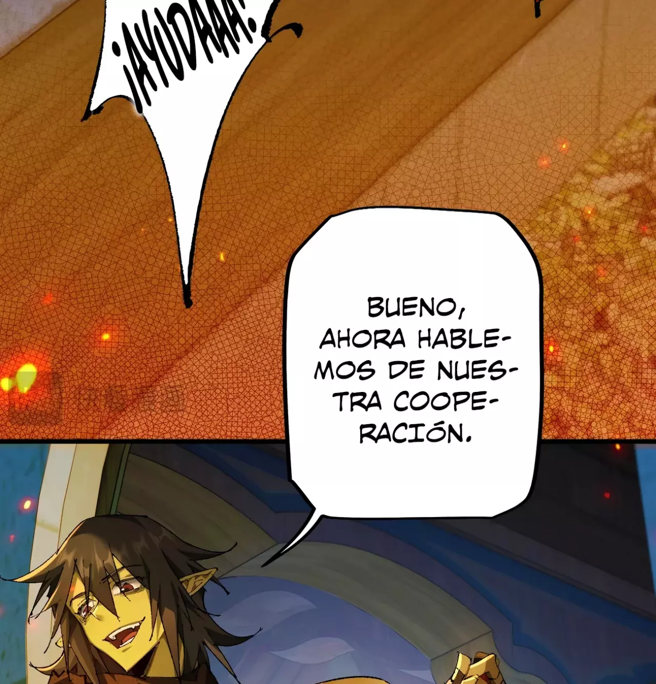 De duende a Dios Goblin capítulo 7 página 77
