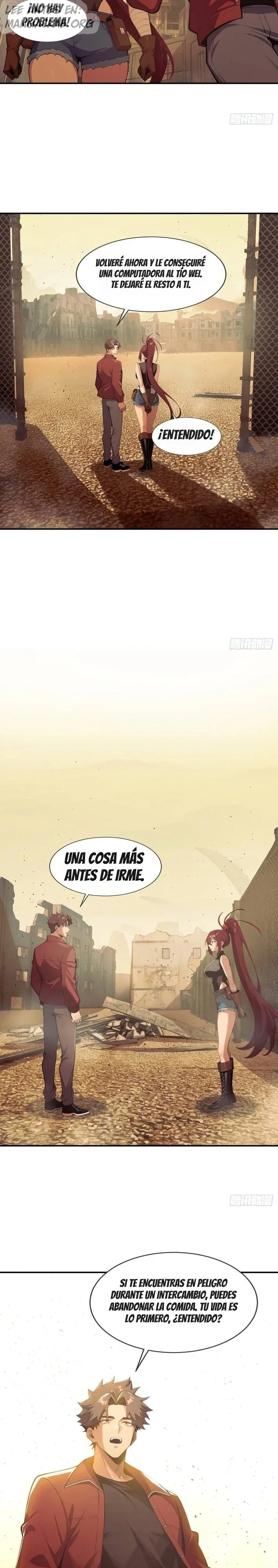 Contrabandista postapocalíptico:Soy el rey de las tiras picantes. capítulo 10 página 10