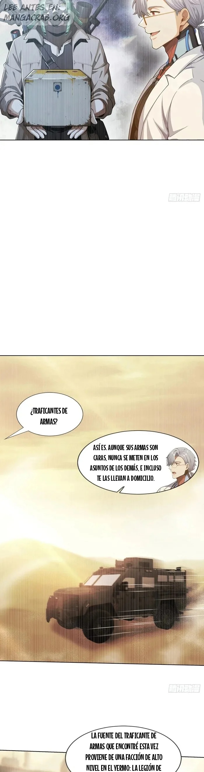 Contrabandista postapocalíptico:Soy el rey de las tiras picantes. capítulo 48 página 18