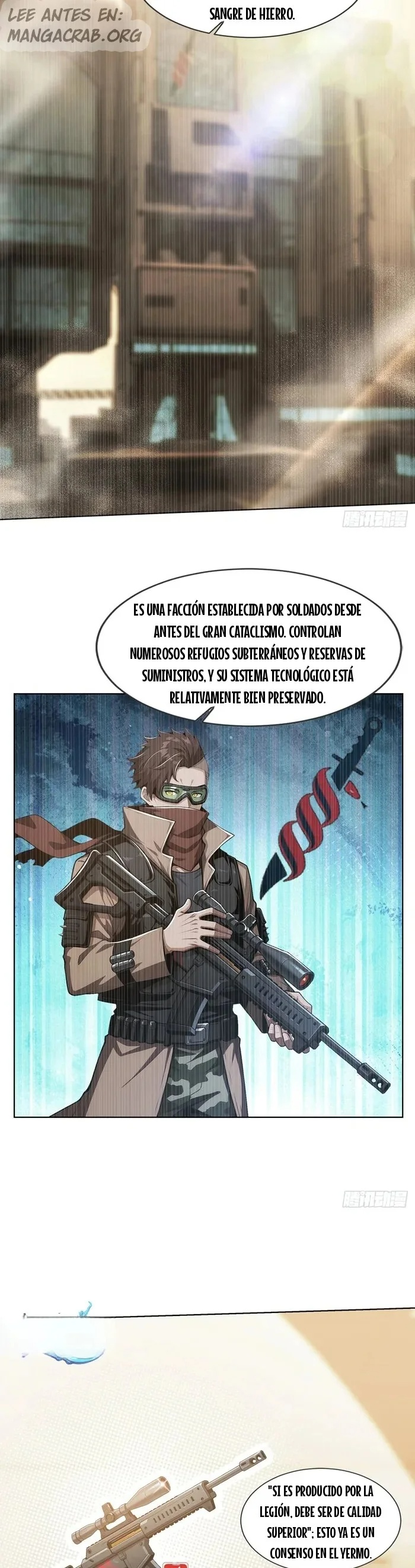 Contrabandista postapocalíptico:Soy el rey de las tiras picantes. capítulo 48 página 19