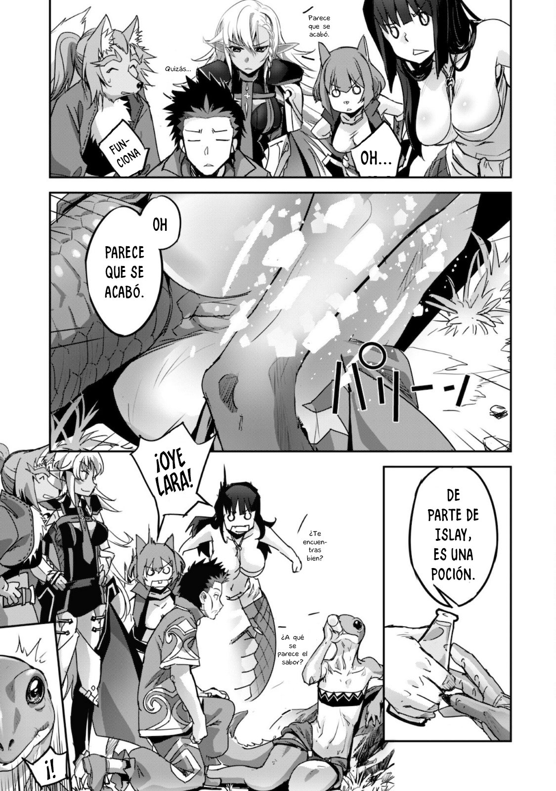 Goshujinsama to Yuku Isekai Survival! capítulo 14 página 16