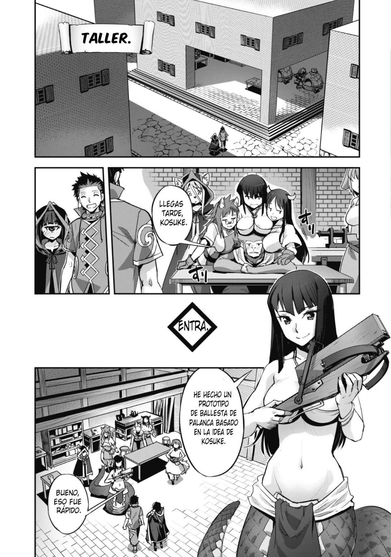 Goshujinsama to Yuku Isekai Survival! capítulo 26 página 24