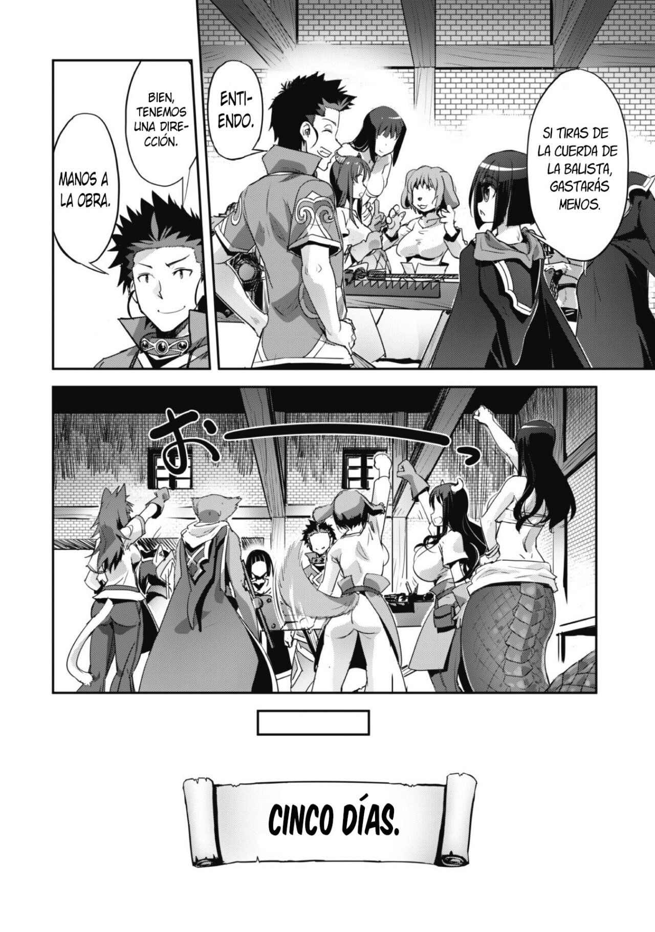 Goshujinsama to Yuku Isekai Survival! capítulo 26 página 29