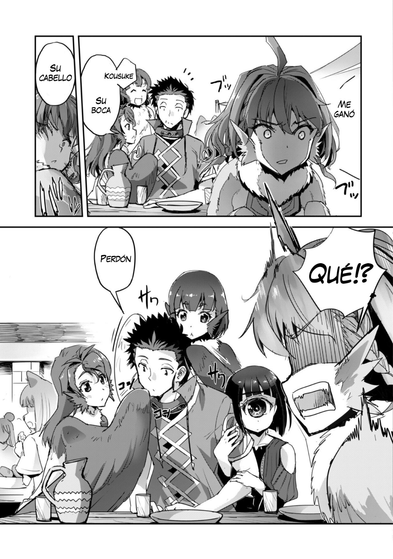 Goshujinsama to Yuku Isekai Survival! capítulo 31.5 página 9