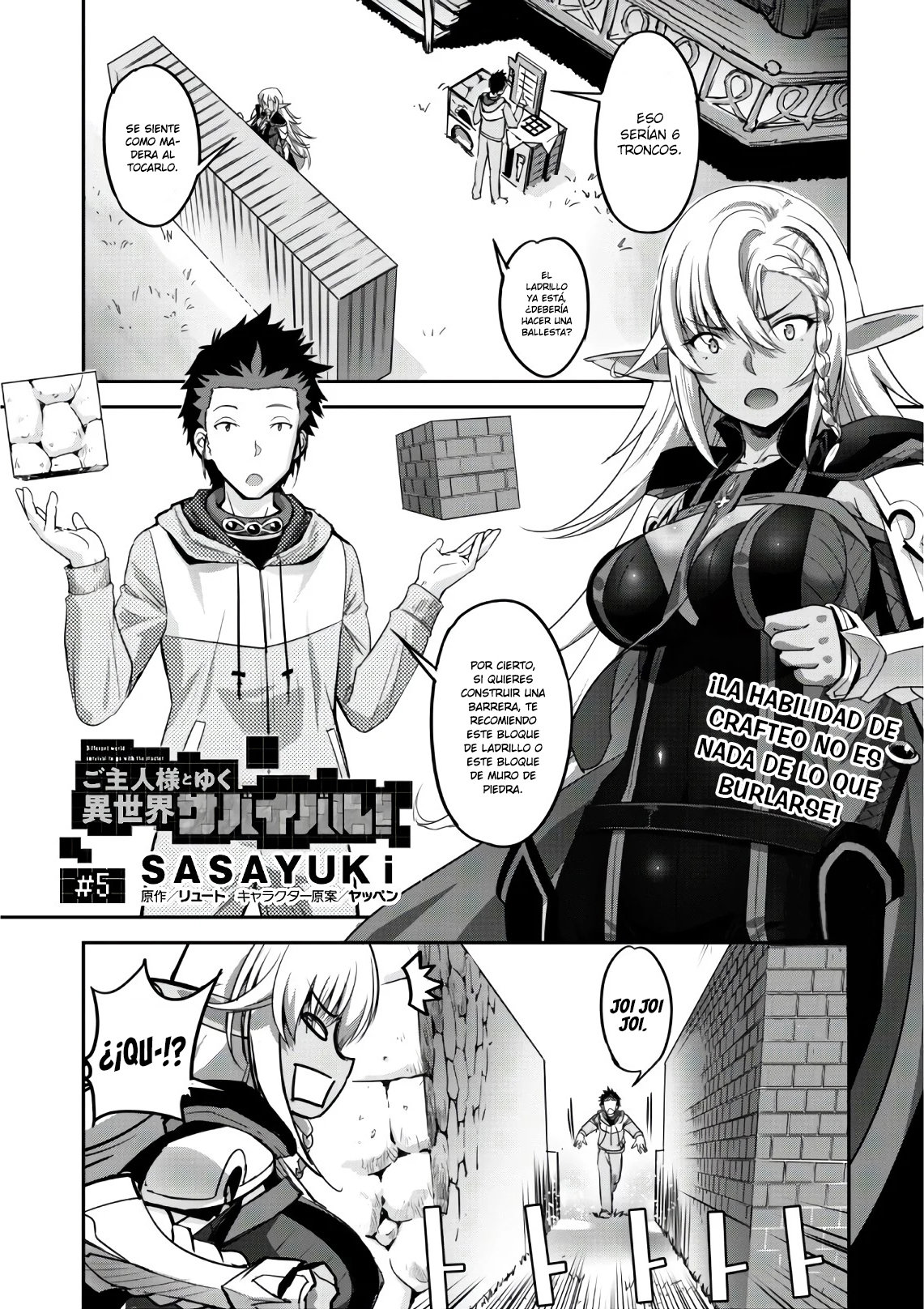 Goshujinsama to Yuku Isekai Survival! capítulo 5 página 3