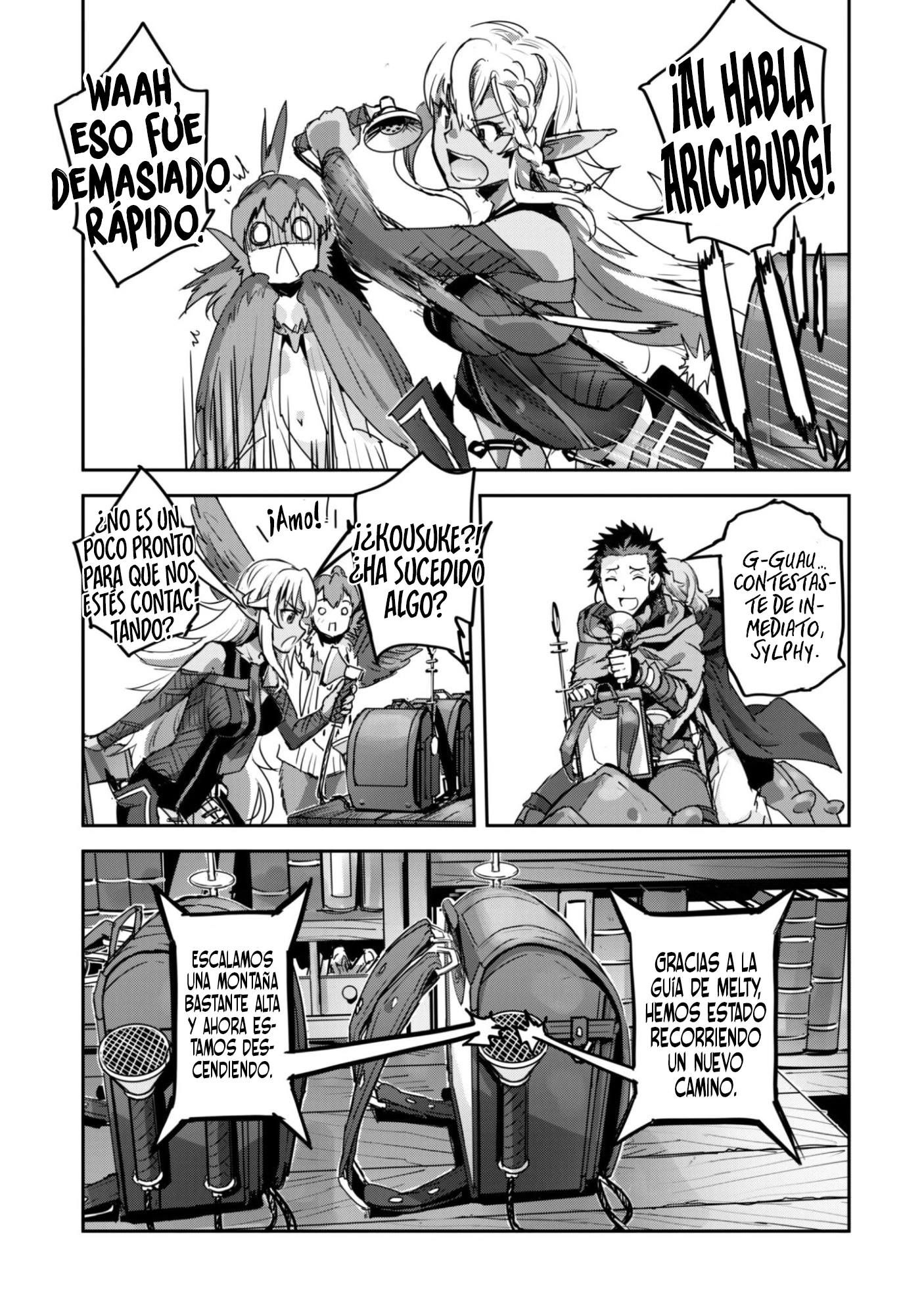 Goshujinsama to Yuku Isekai Survival! capítulo 57 página 10
