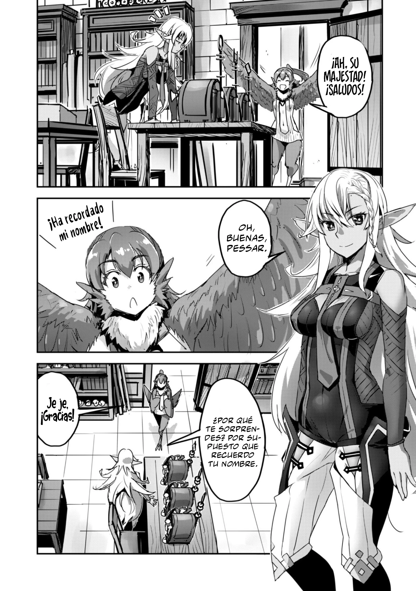 Goshujinsama to Yuku Isekai Survival! capítulo 57 página 8