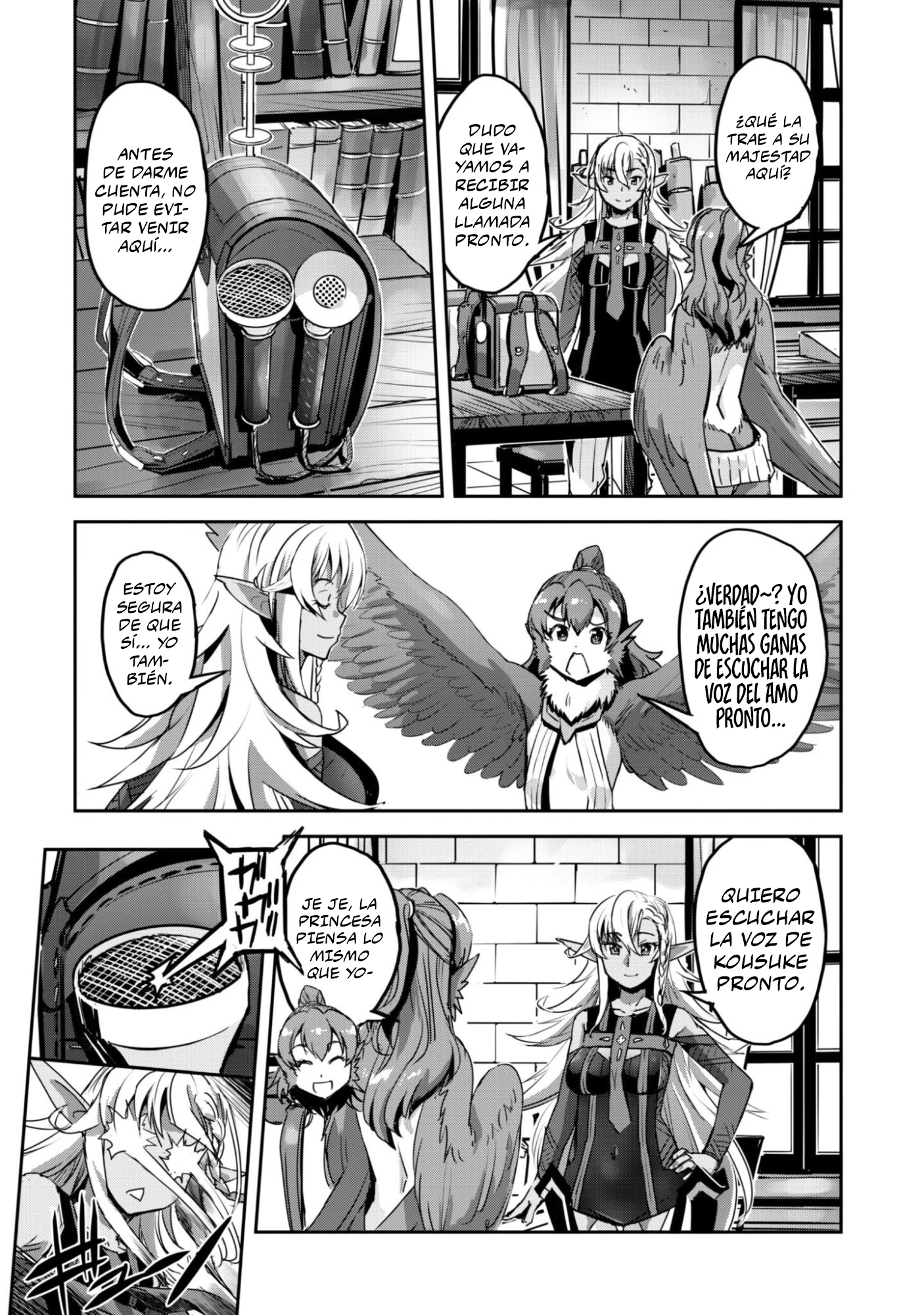 Goshujinsama to Yuku Isekai Survival! capítulo 57 página 9