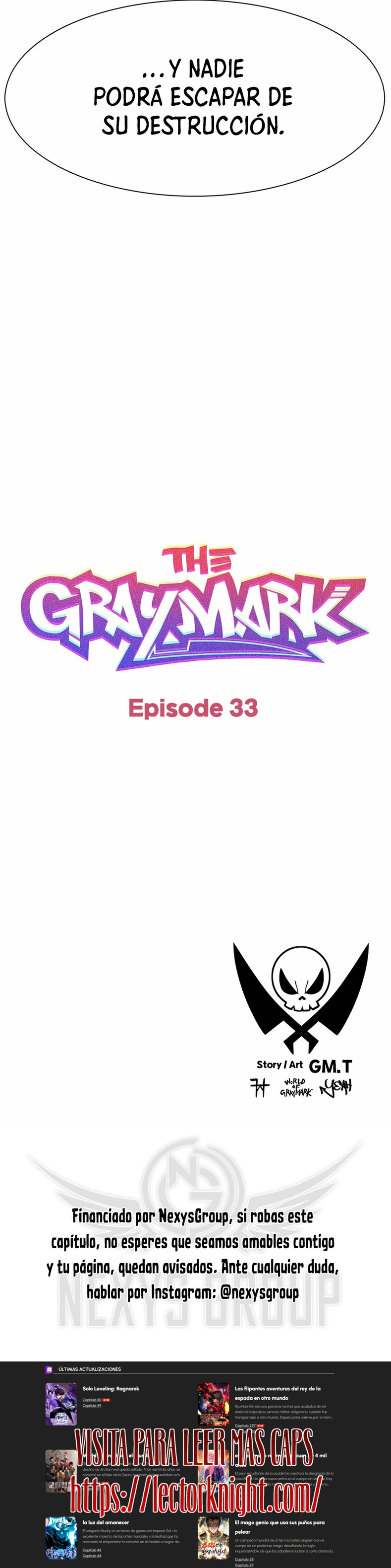 La Marca de Gray capítulo 33 página 22