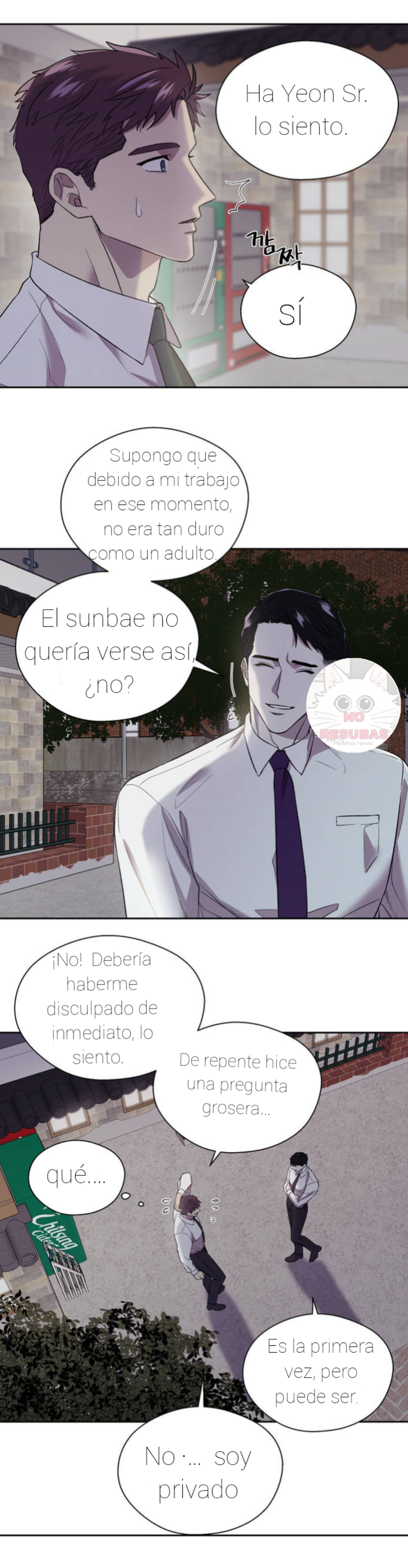 Fobia a las feromonas capítulo 3 página 19