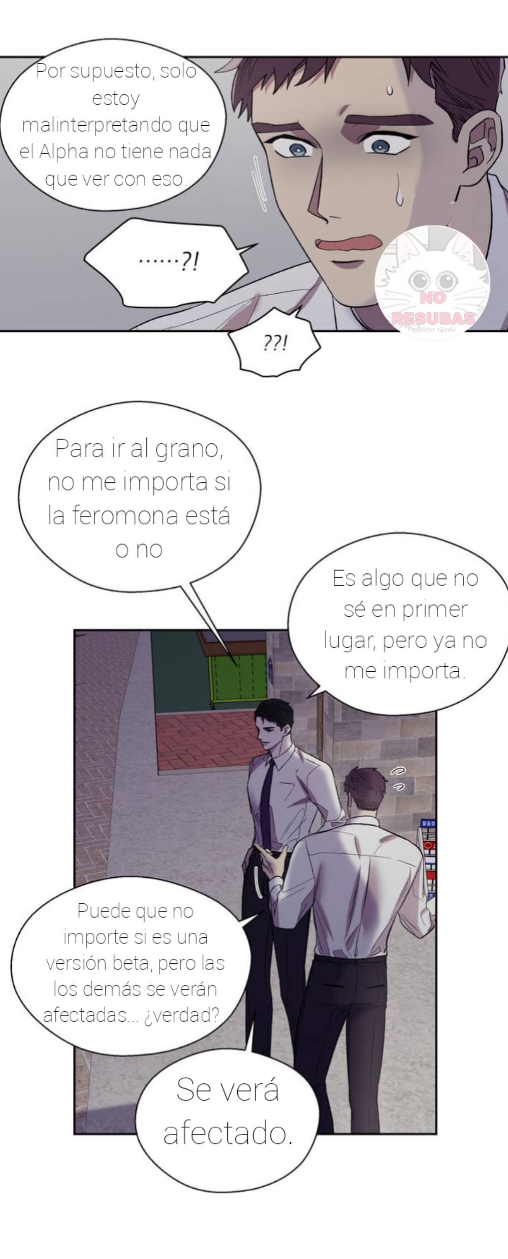 Fobia a las feromonas capítulo 3 página 29