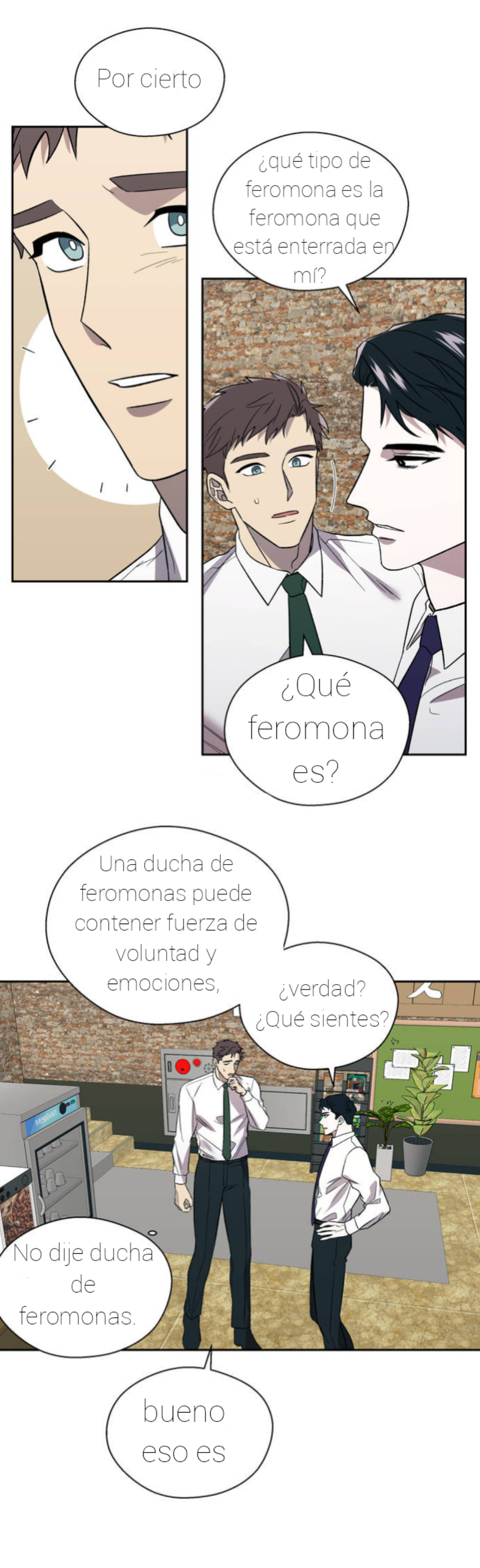 Fobia a las feromonas capítulo 3 página 32