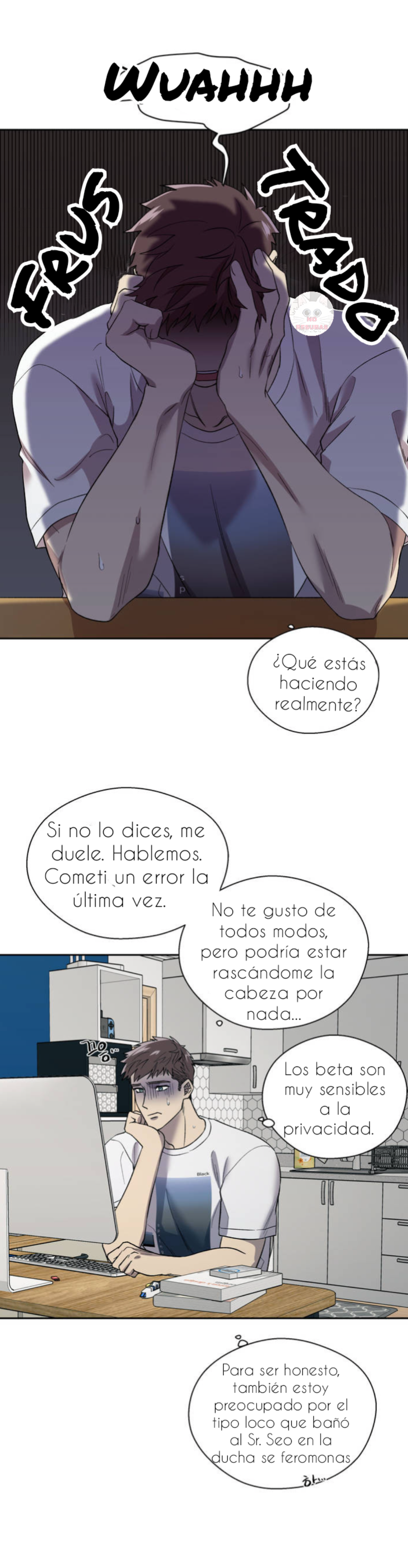 Fobia a las feromonas capítulo 3 página 8